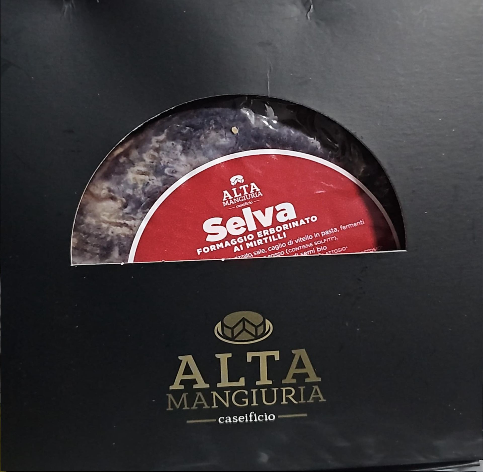 Formaggio Vaccino SELVA ERBORINATO - AI MIRTILLI