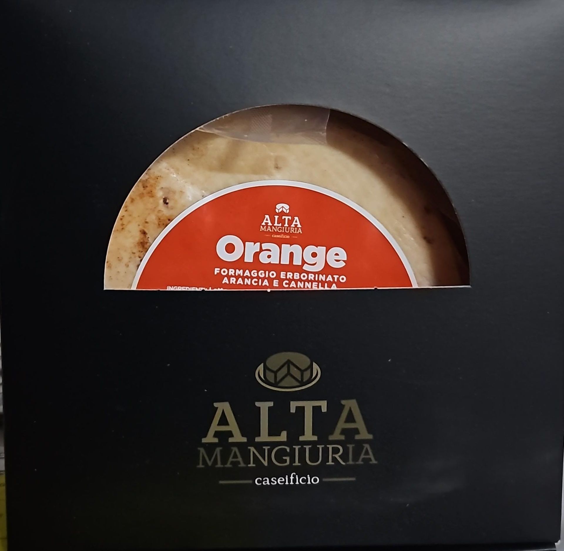 Formaggio Vaccino ORANGE - CON CANNELLA E ARANCIA