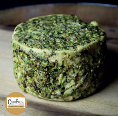 Formaggio Vaccino BACCO BLU - CON ZAFFERANO E FALANGHINA