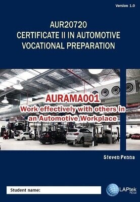 AURAMA001 - Work effectively with others in an automotive workplace.