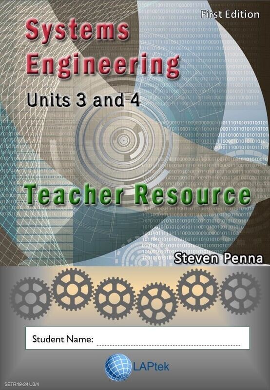 Systems Engineering 2019-2025 Units 3 & 4 - Teacher Resource