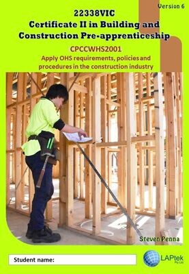 CPCCOHS2001A - Apply OHS requirements, policies and procedures in the construction industry