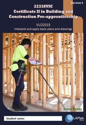 VU22015 - Interpret and apply basic plans and drawings