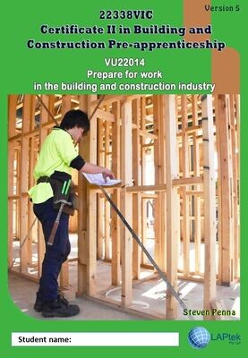 VU22014 - Prepare for work in the building and construction industry