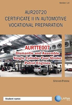 AURTTE007 - Dismantle and assemble single cylinder four stroke petrol engines.