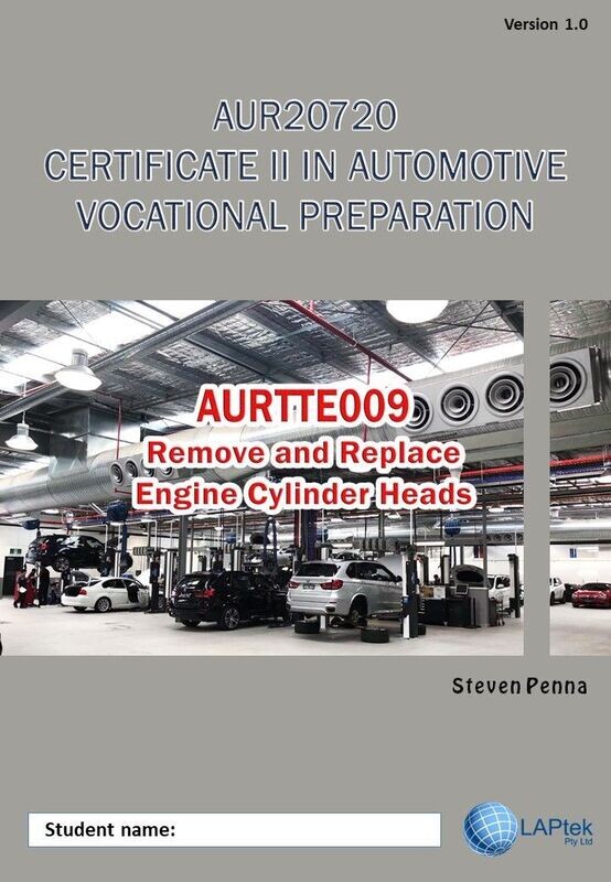 AURTTE009 - Remove and replace engine cylinder heads.