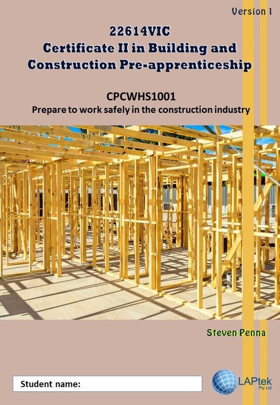 Prepare to work safely in the construction industry - Course Code 22614VIC