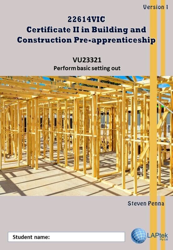 Perform basic setting out - Course Code 22614VIC