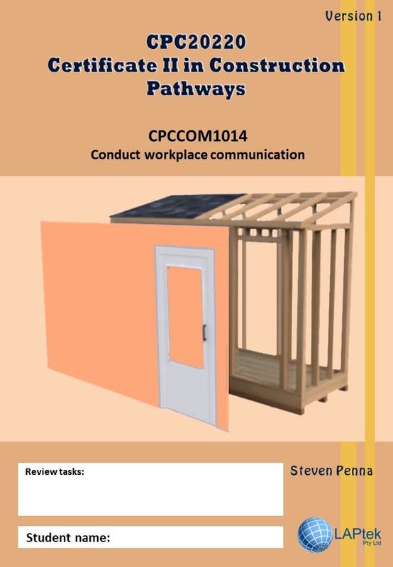 Conduct workplace communication - CPC20220