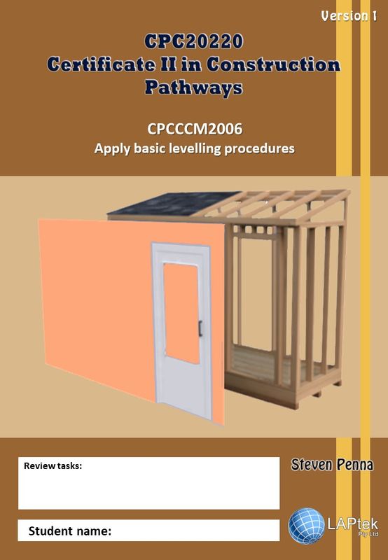 Apply basic levelling procedures - CPC20220