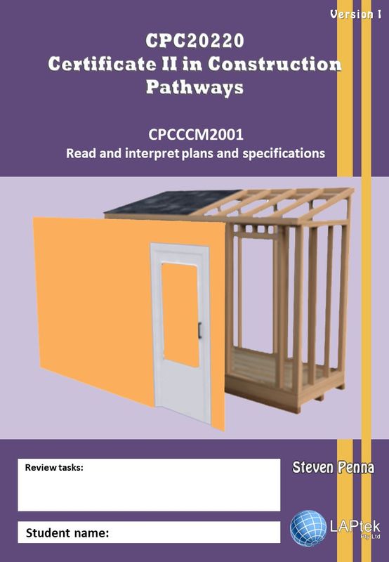 Read and interpret plans and specifications - CPC20220