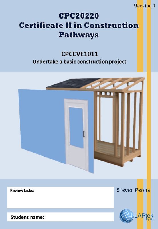 Undertake a basic construction project - CPC20220