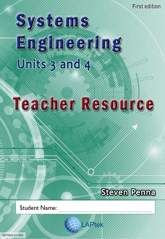 Systems Engineering 2026-2031 - Teacher Resource Units 3 & 4