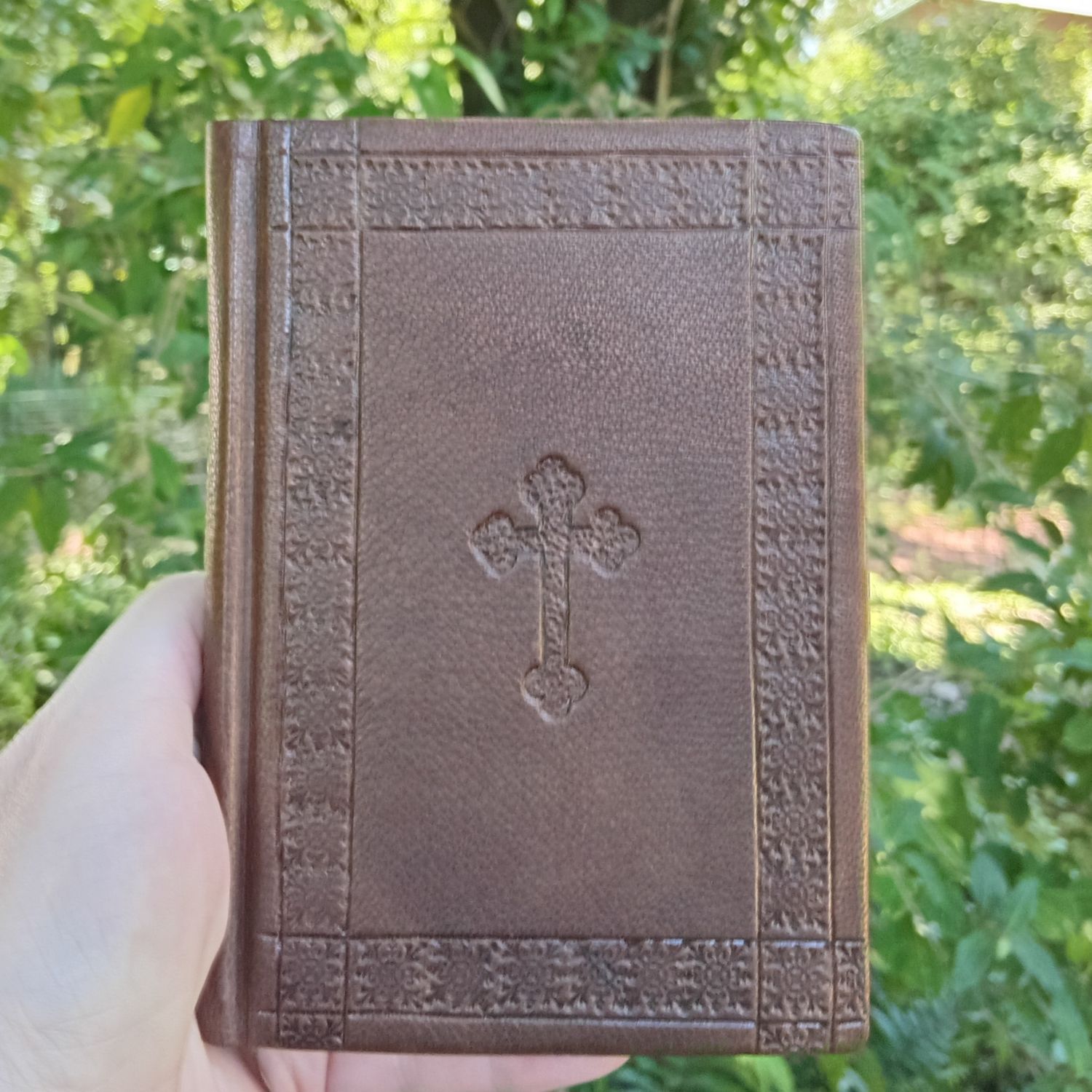 After the Apostles, Leatherbound Texts from the Apostolic Fathers, Brown Goatskin