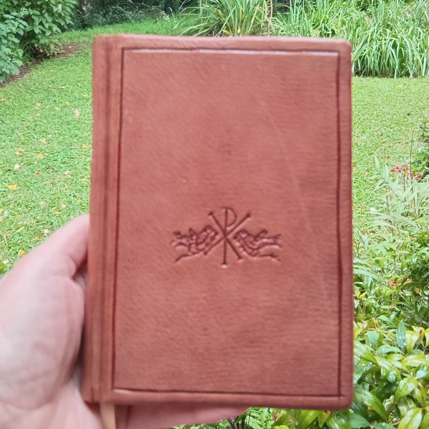 After the Apostles, Leatherbound Texts from the Apostolic Fathers, Tan Goatskin