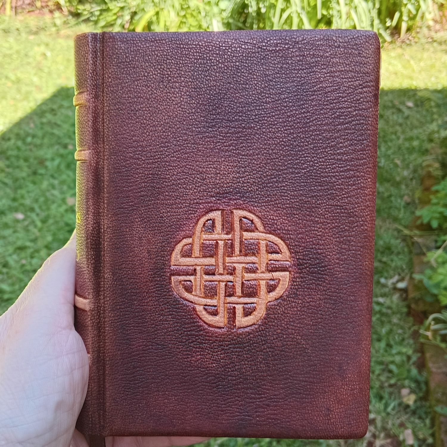 Coverdale Psalter, Handbound in Brown Goatskin