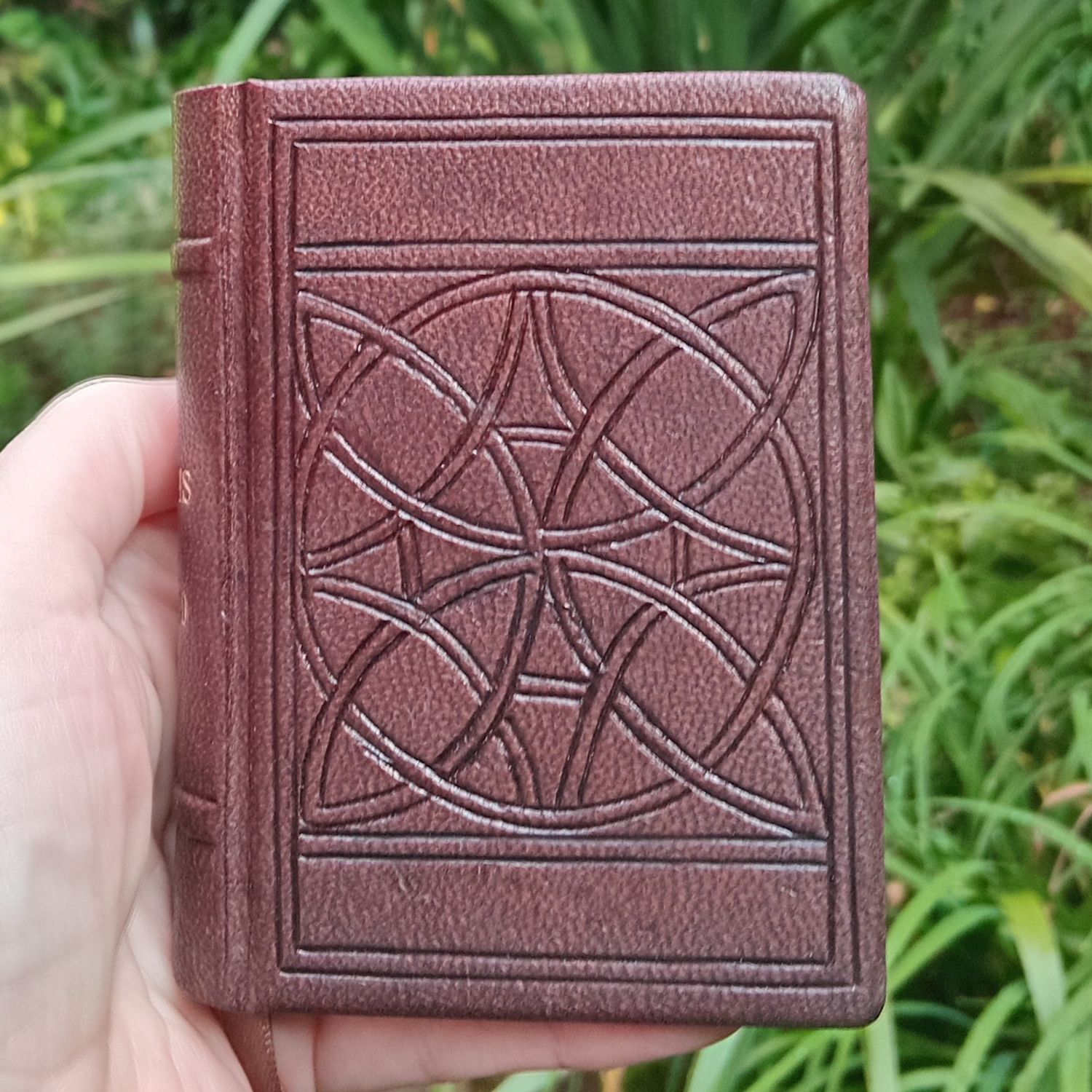 The Coverdale Psalter, Brown Goatskin, A7-sized with slip case