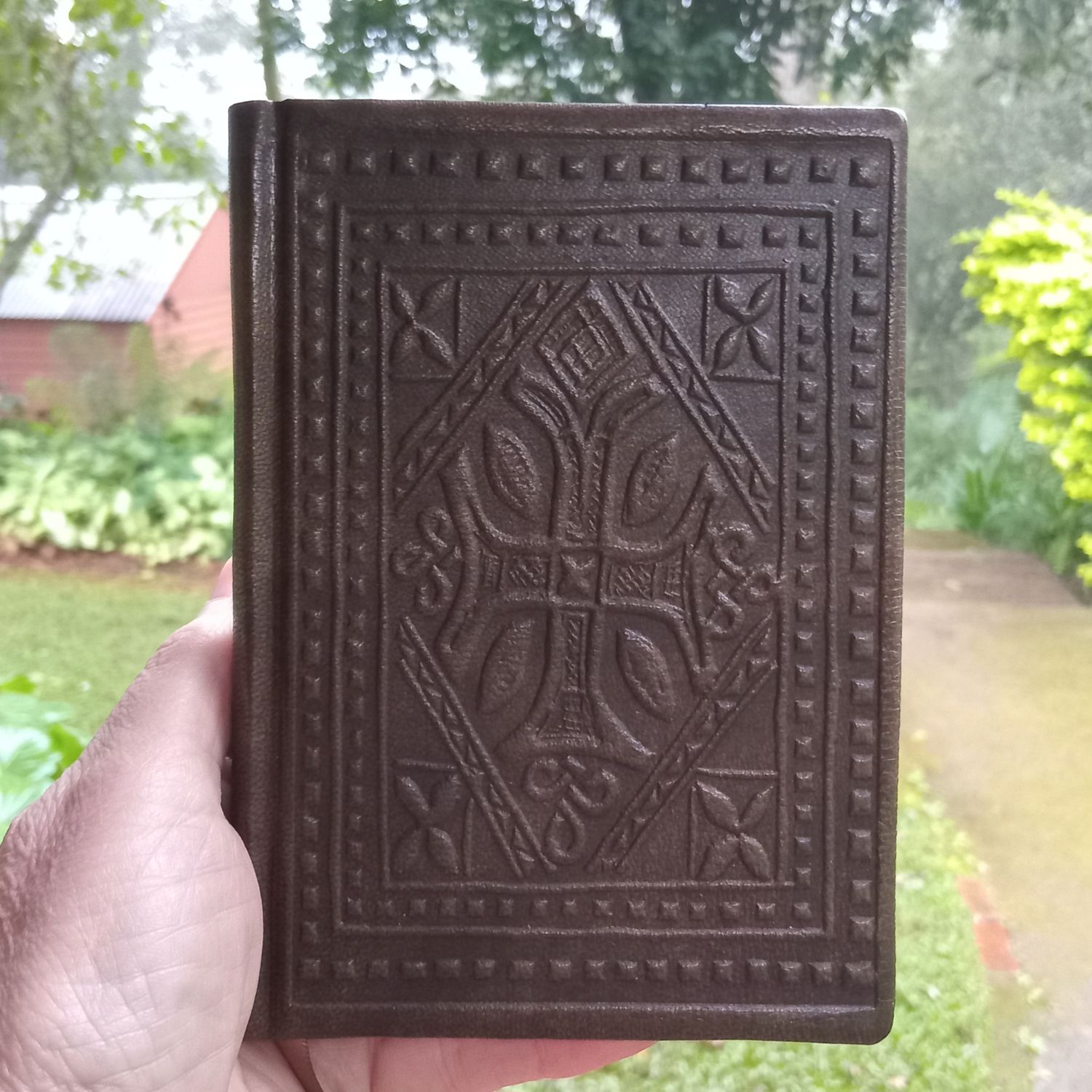 After the Apostles, Leatherbound Texts from the Apostolic Fathers, Brown Goatskin