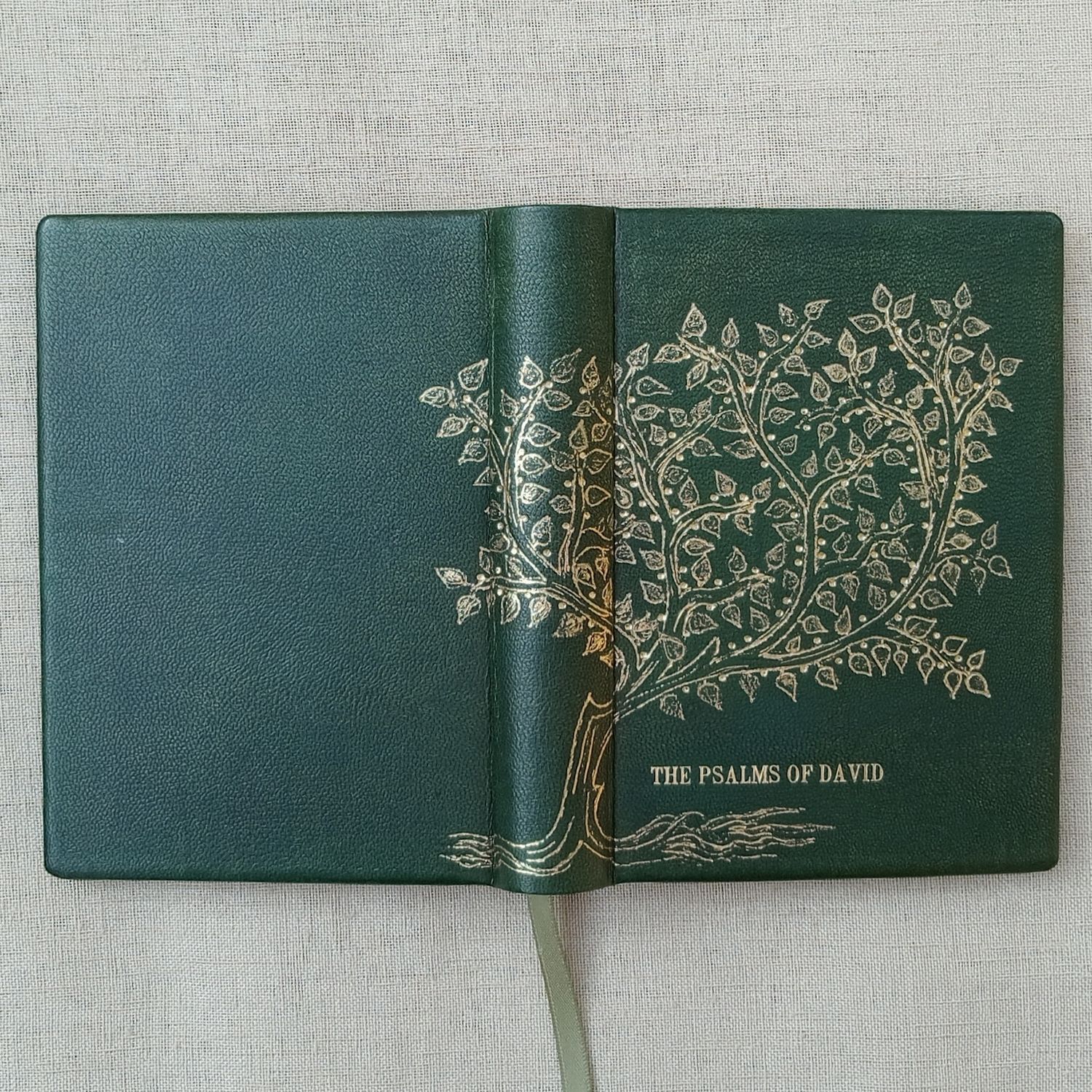 Coverdale Psalter, Handbound in Green Goatskin