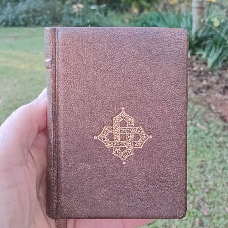 The Wisdom of St Isaac the Syrian, Brown Goatskin, A7-sized with slip case