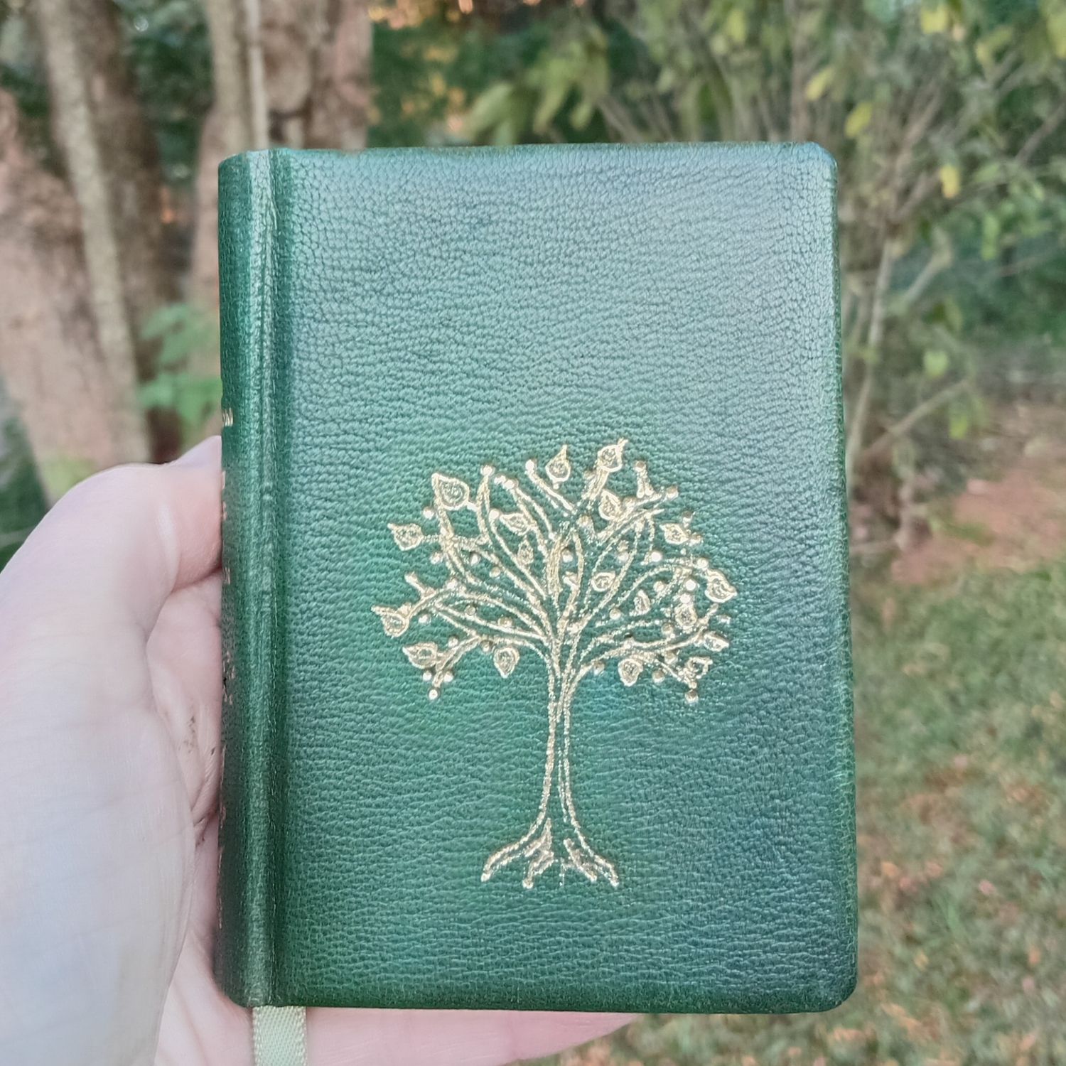 The Wisdom of St Isaac the Syrian, Green Goatskin, A7-sized with slip case