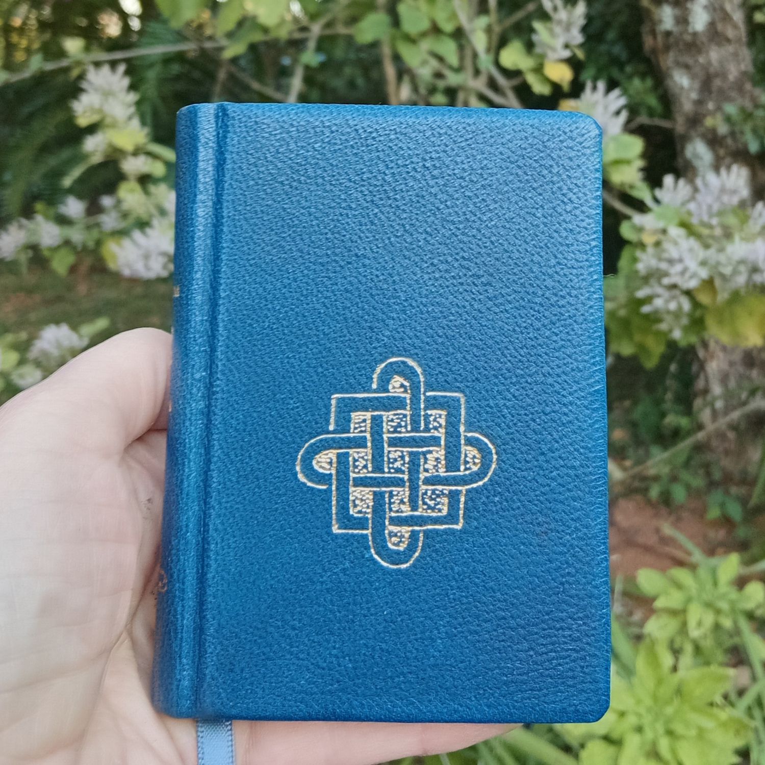The Wisdom of Saint Isaac the Syrian, Blue Goatskin, A7-sized with slip case