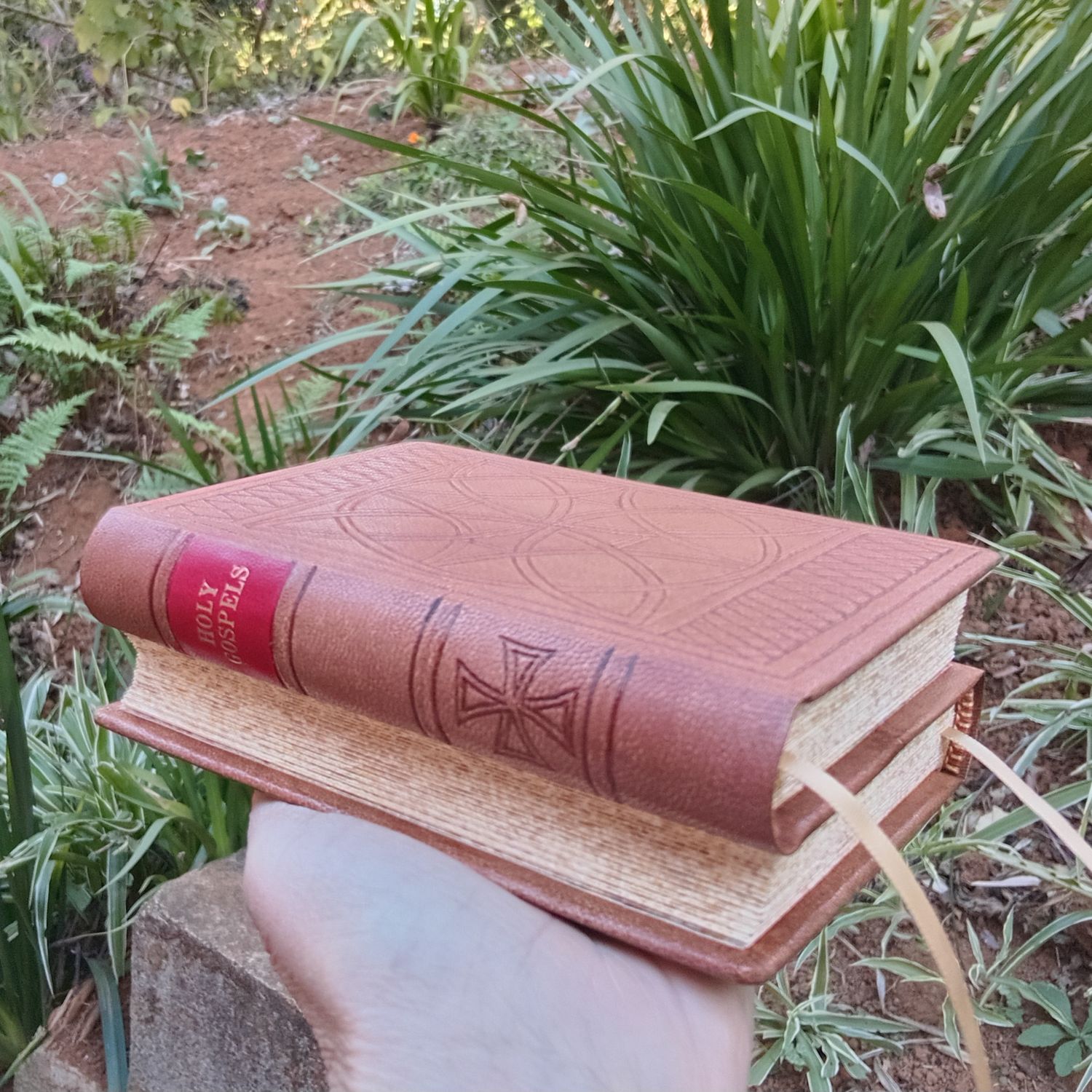 Dos-à-dos Psalter and Gospels in Tan Goatskin, Fr Lazarus Moore's translation