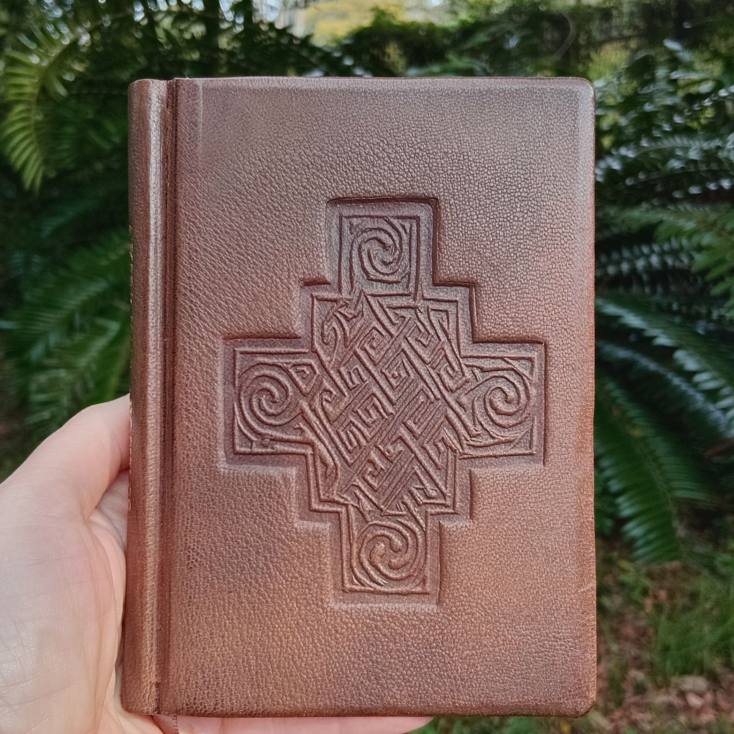 After the Apostles, Leatherbound Texts from the Apostolic Fathers, Brown Goatskin