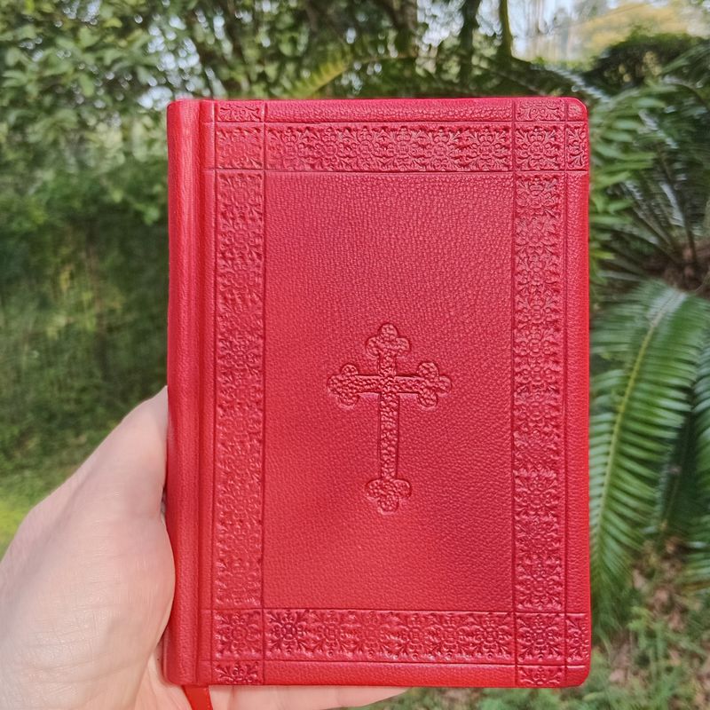 After the Apostles, Leatherbound Texts from the Apostolic Fathers, Red Goatskin