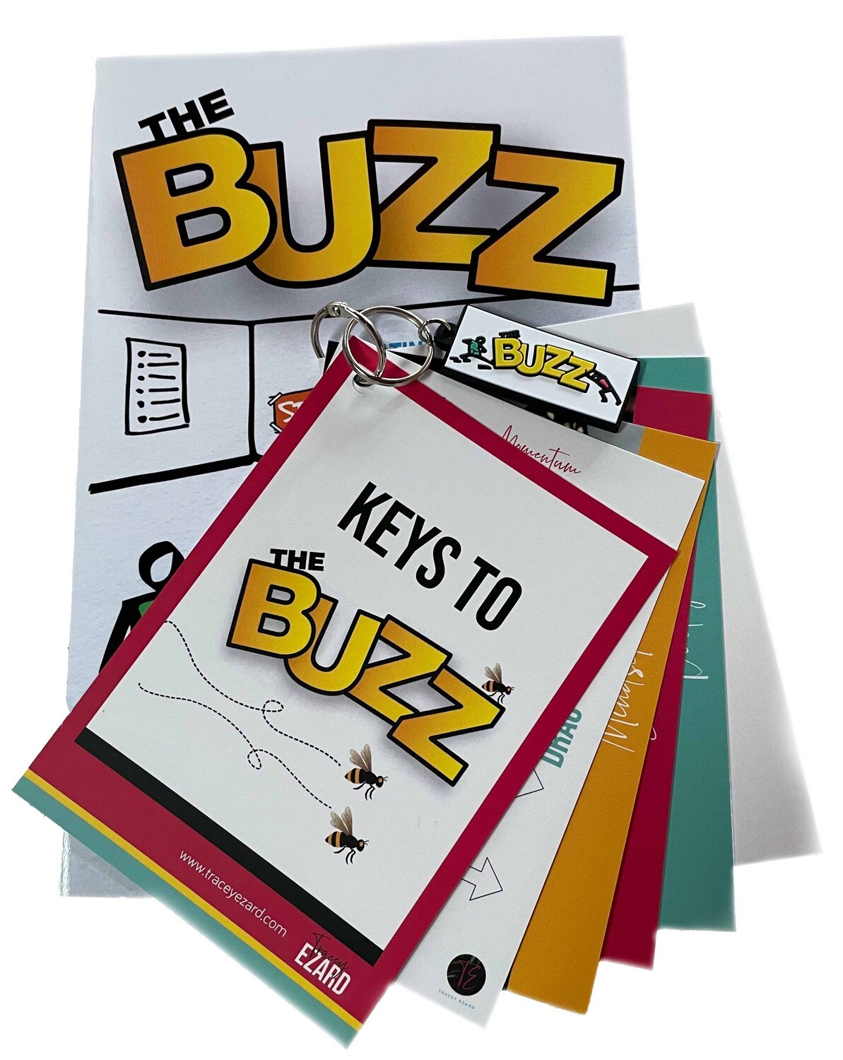 The Buzz Book and Keys to The Buzz Cards Bundle