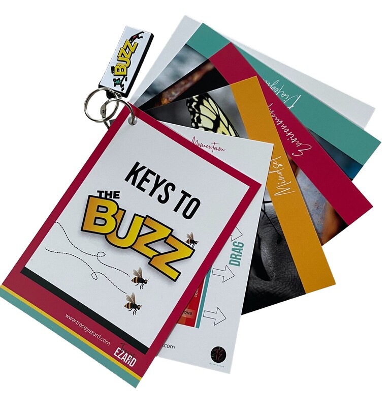 Keys to The Buzz Postcard Sets