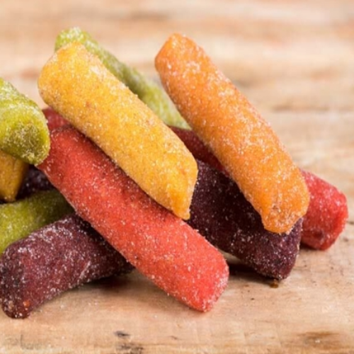 Dainties Fruit Lollies Tropical 10x100g