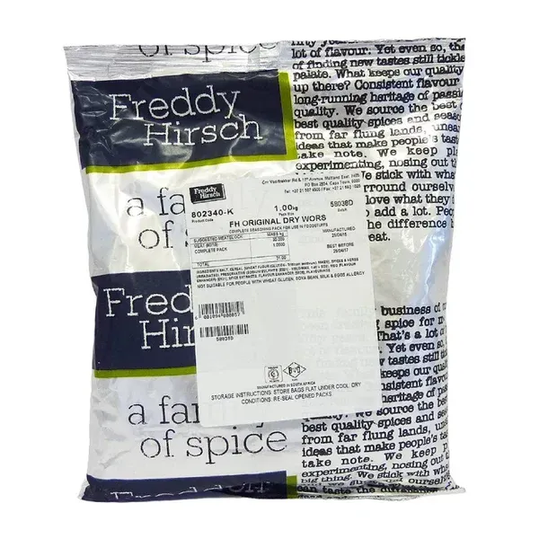 Freddy Hirsch Original Droëwors 1kg