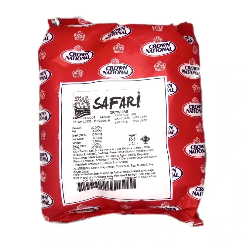 Safari Drywors 1kg