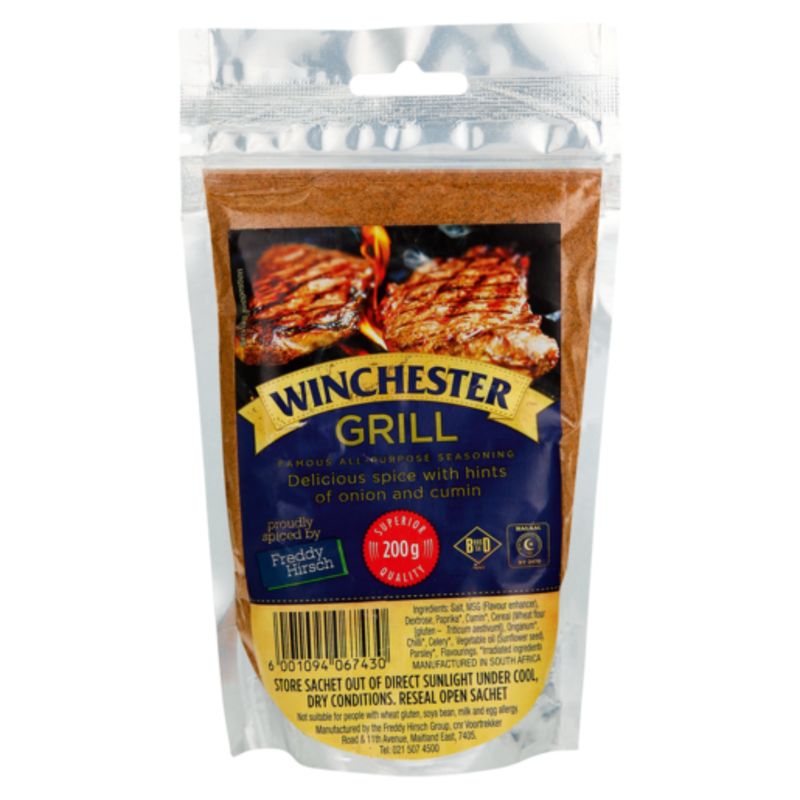 Freddy Hirsch Winchester Grill Sprinkle - 3 Pack