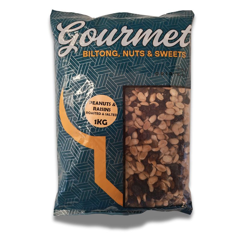 Peanuts &amp; Raisins Roasted &amp; Salted
