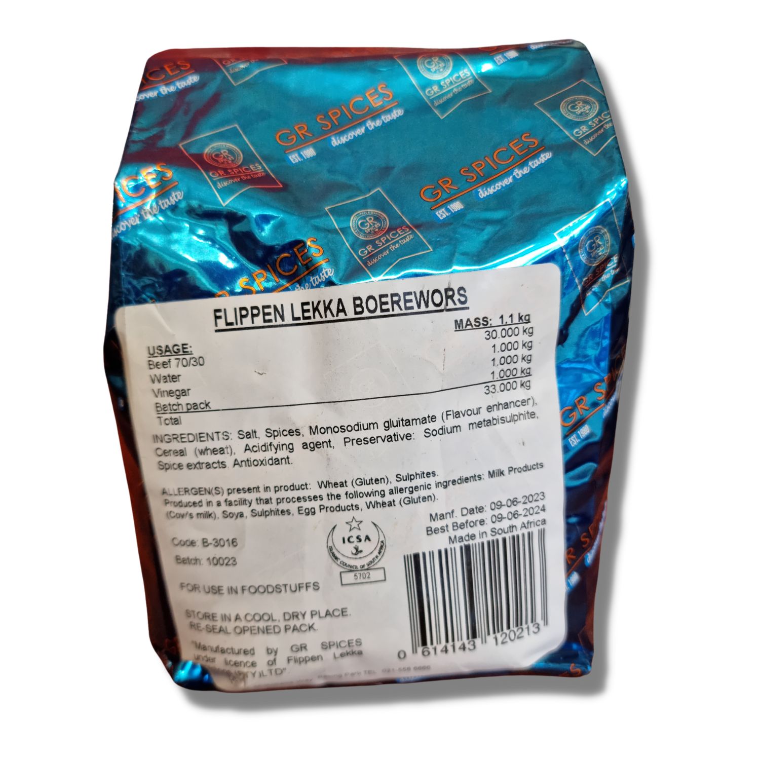 Flippen Lekka Boerewors