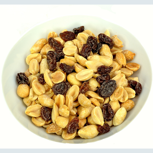 Peanuts &amp; Raisins Roasted &amp; Salted