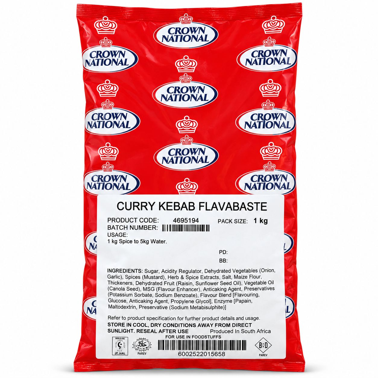 Curry Kebab "Sosatie"  Flavabaste 1kg