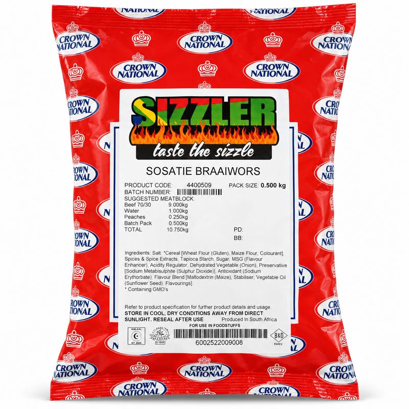 Sosatie Braaiwors 500g