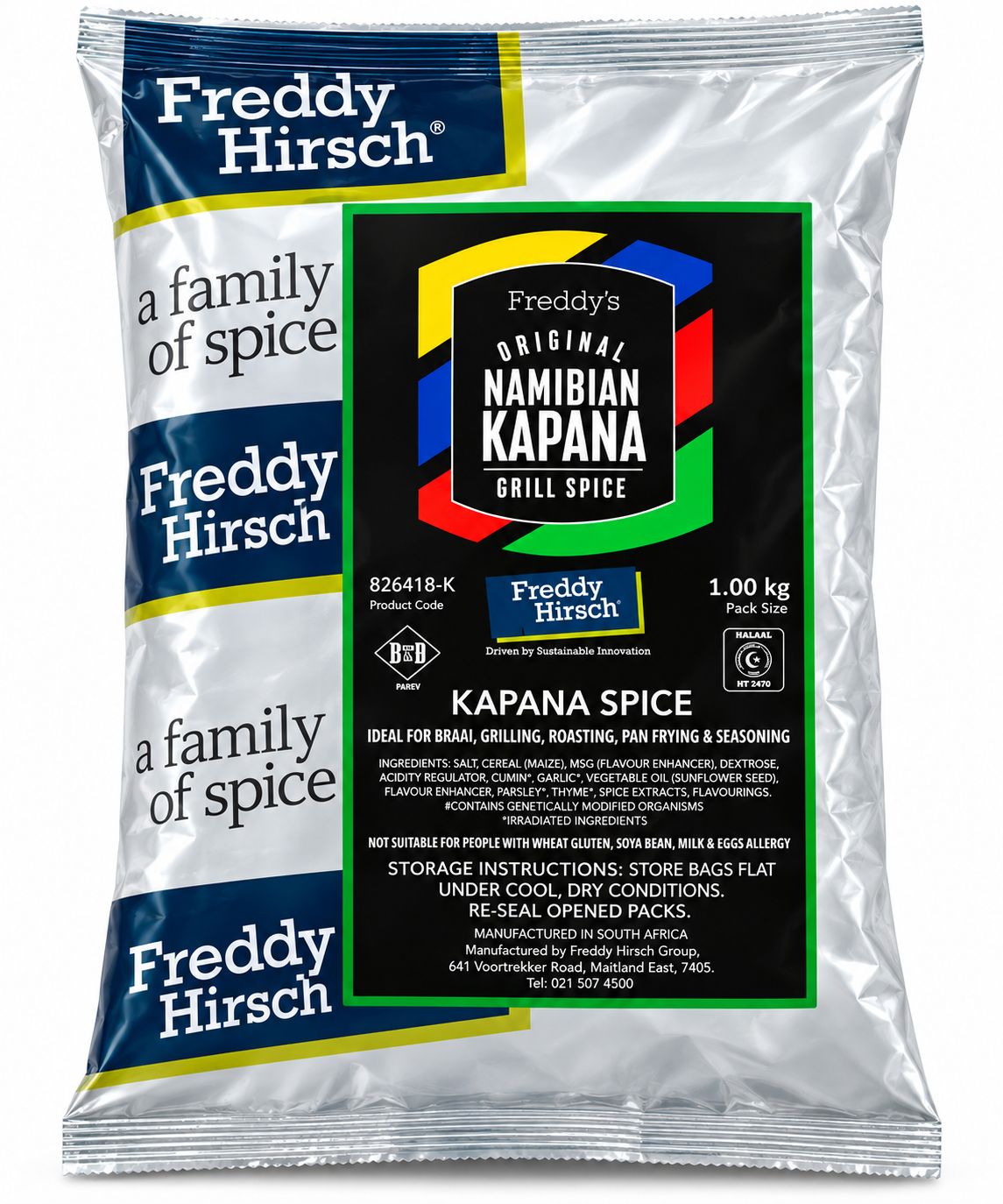 Freddy Hirsch Original Namibian Kapana Grill Spice – 1kg