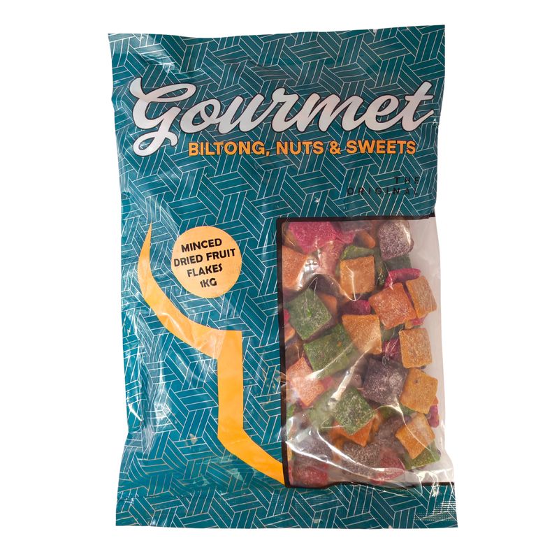 Sugared Dried Fruit Flakes