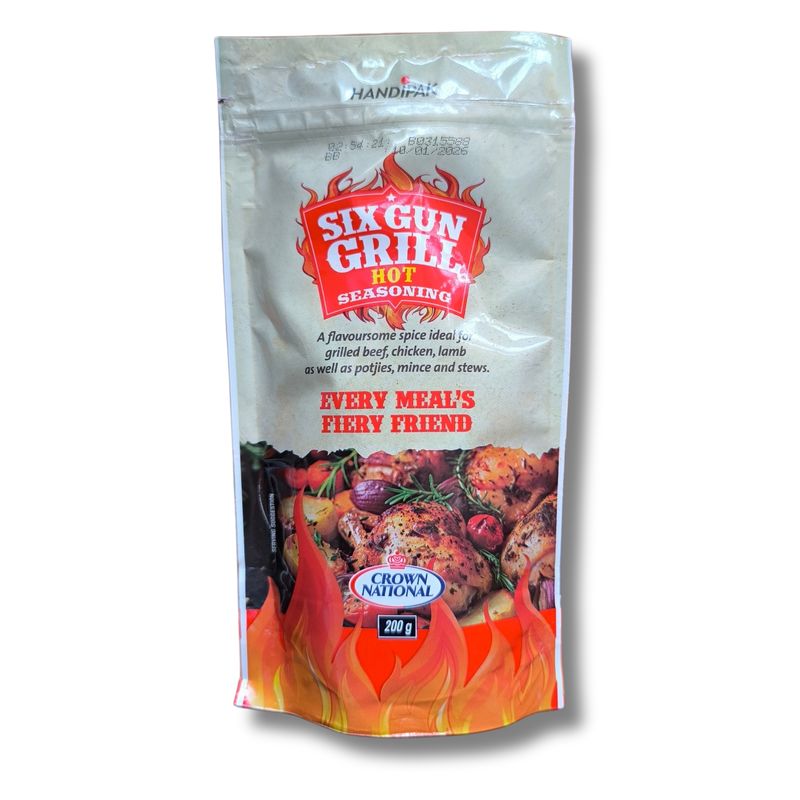 Six Gun Grill Hot 200g Six Gun Grill Hot 200g