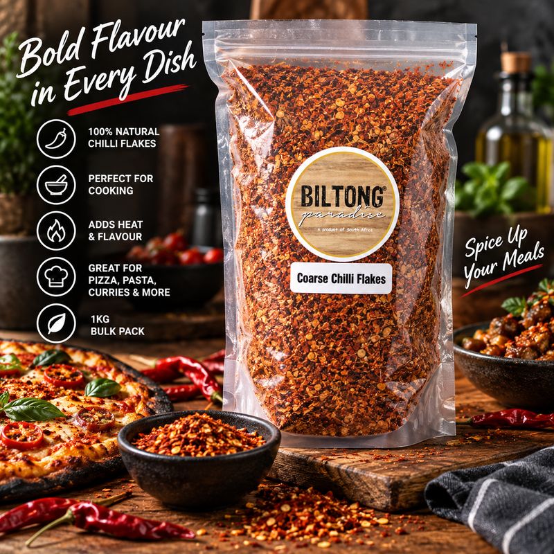 Coarse Chilli Flakes 1kg