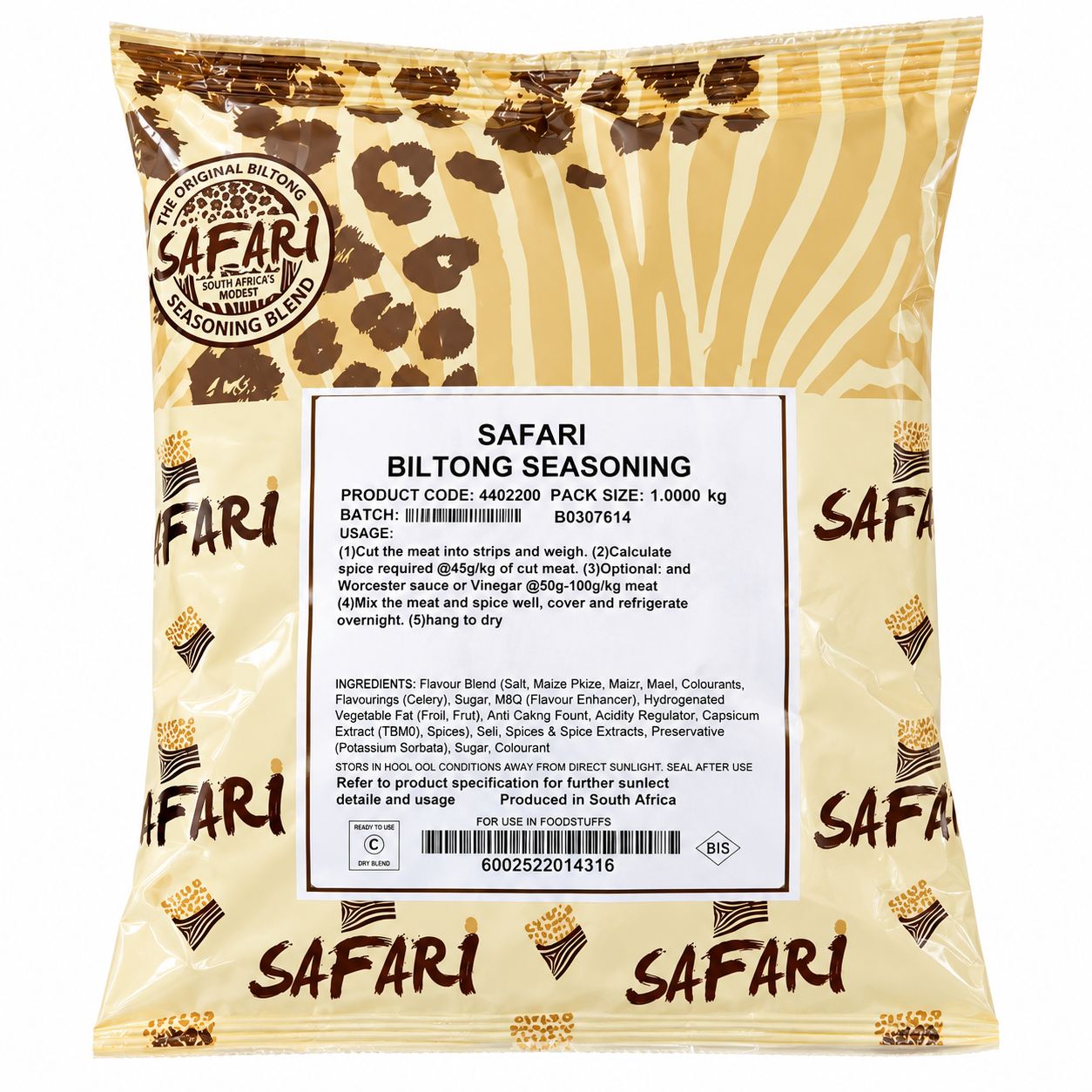 Crown National Safari Biltong 1kg