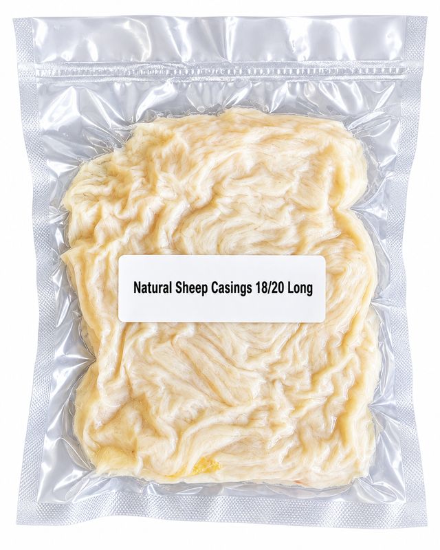Natural Sheep Casings - 1 Bundle