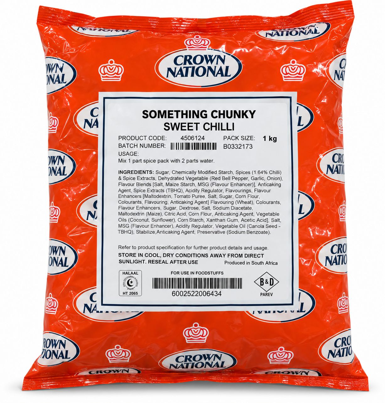 Crown National Something Chunky Sweet Chilli Dry Mix 1kg