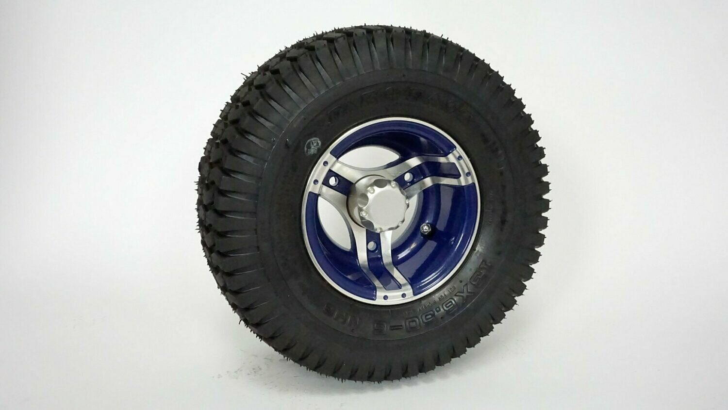 Cricket Mag Wheel with Tire (Blue)