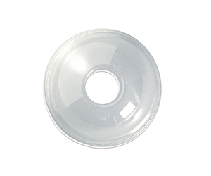 BioPack Dome lid to suit 500ml clear cold cup x 100