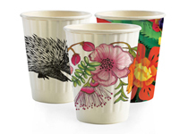 BioPack 8oz double wall hot cup sleeve of 50